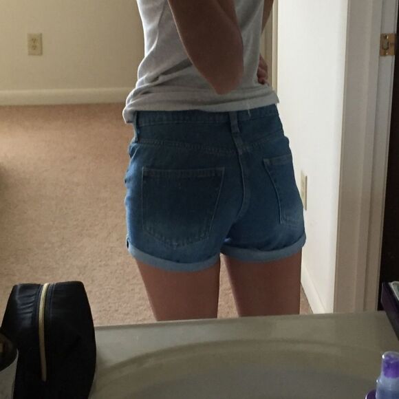 H&M Blue Denim Shorts - Picture 5 of 5
